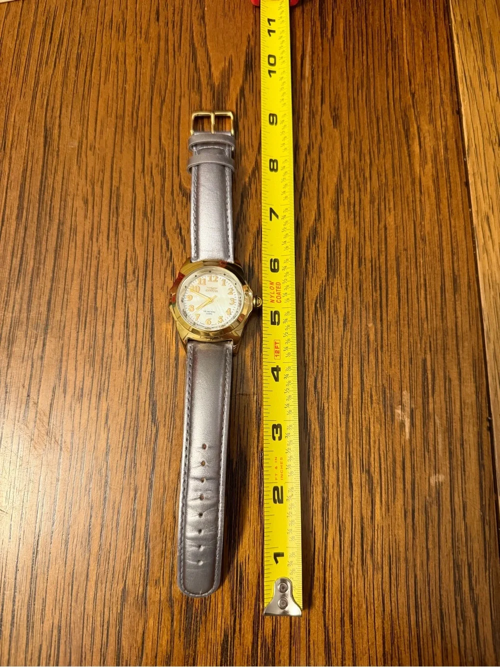 Vintage Invicta Baby Lupah 5068 Women's Watch - Gold Case & Silver Strap